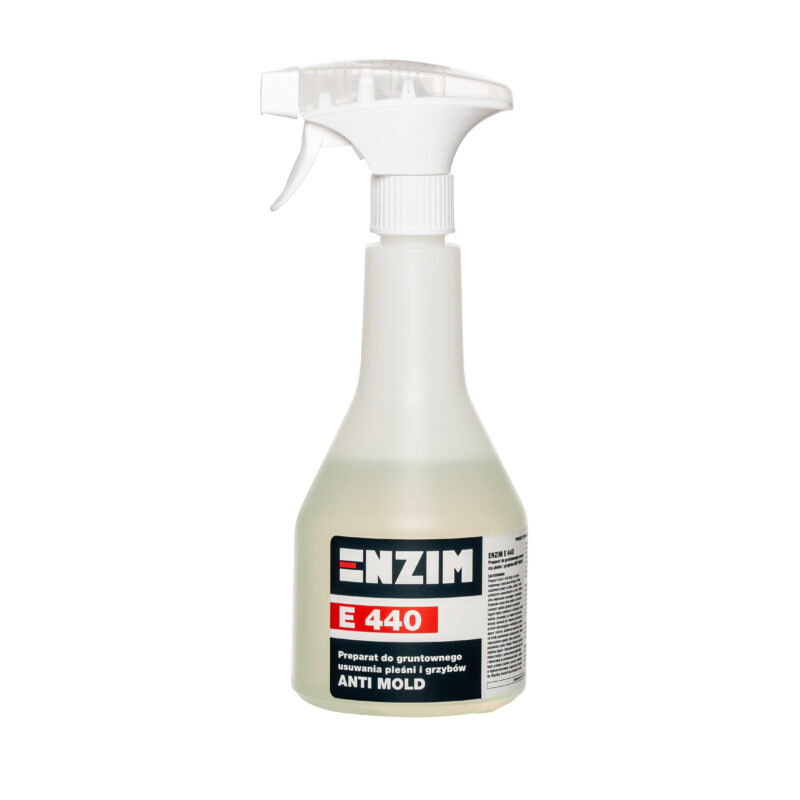 Enzim E 440 preparat do gruntownego czyszczenia przebarwień od wilgoci (pleśni) 500 ml
