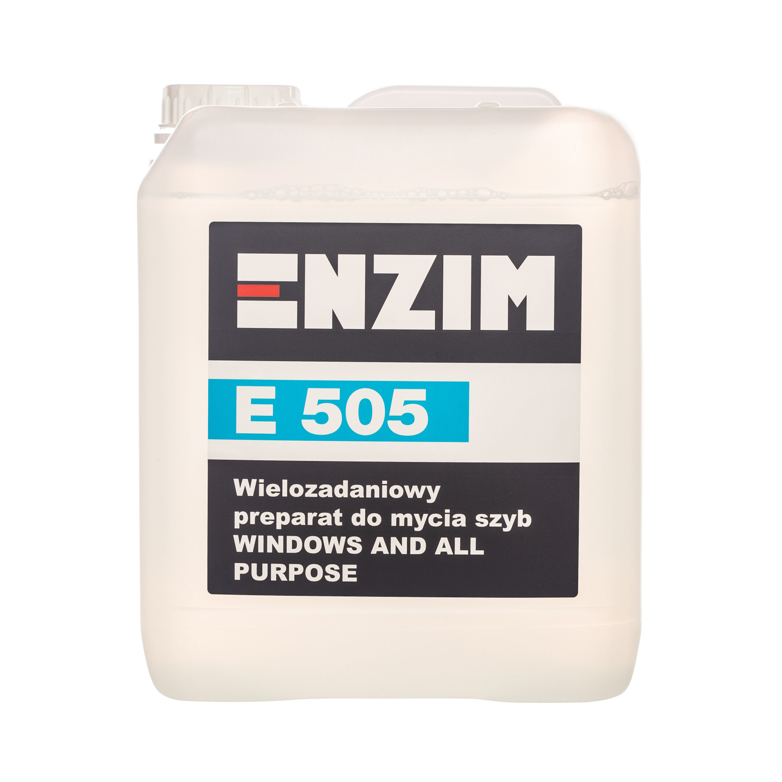 ENZIM E 505 Wielozadaniowy preparat do mycia szyb 5L