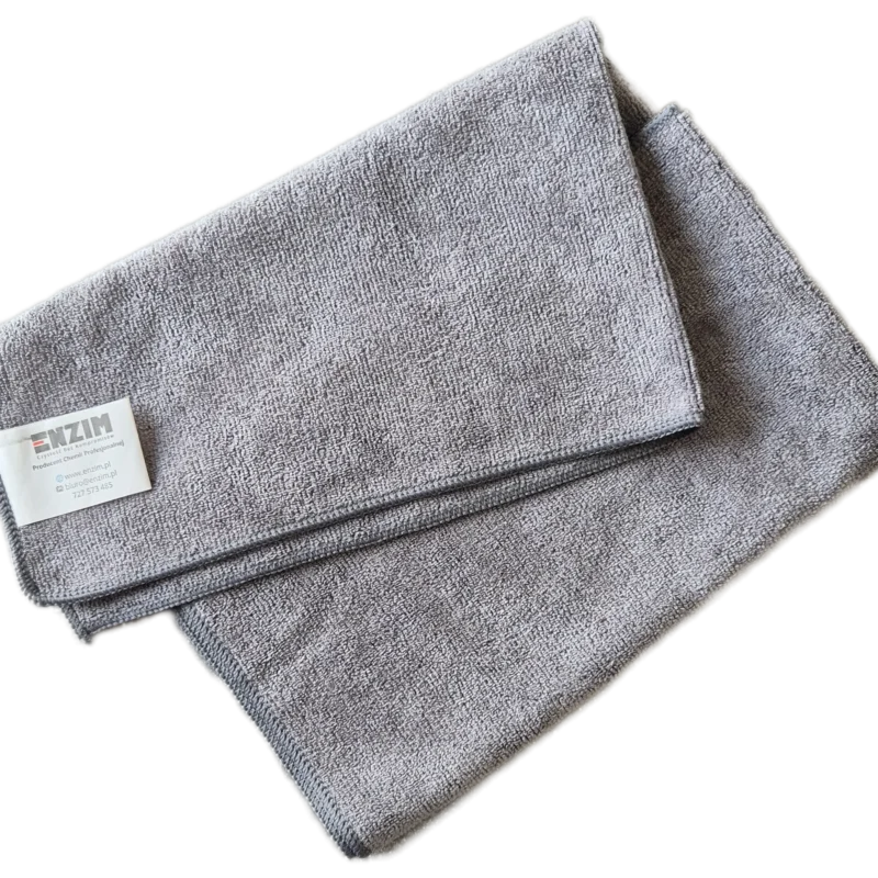 Enzim ścierka z mikrofibry duża 60x60cm – szara