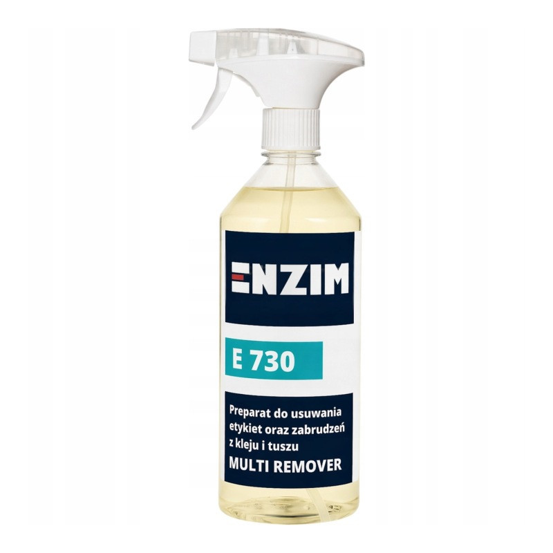 ENZIM E 730 Preparat do usuwania etykiet, zabrudzeń z kleju i tuszu Multi Remover 500ml