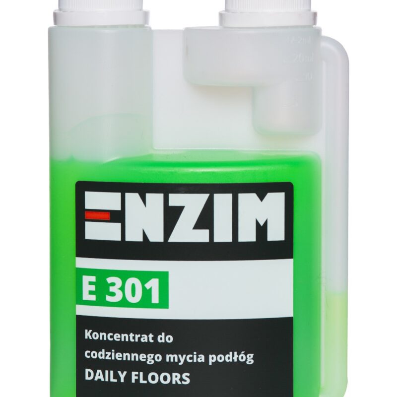 ENZIM E 301 mini Koncentrat do codziennego mycia podłóg 0,3l (cytrynowy)